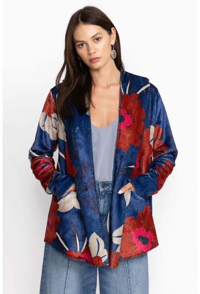 Women Alder Sherpa Jacket Alder Johnny Was Outerwear