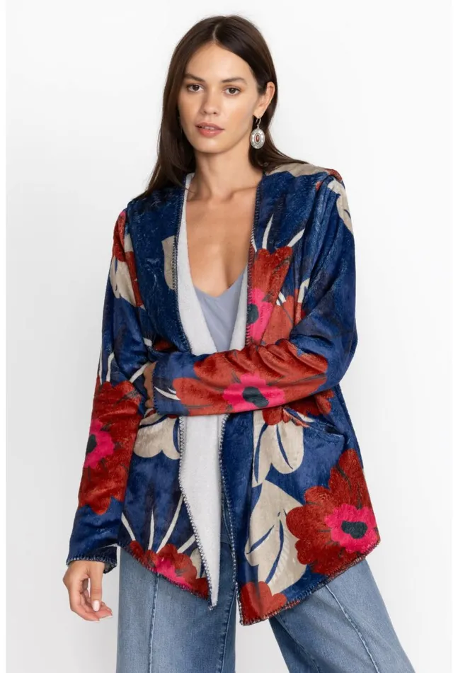 Women Alder Sherpa Jacket Alder Johnny Was Outerwear