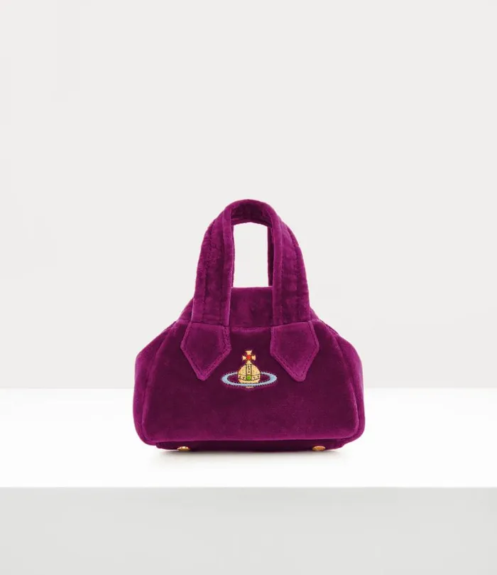 Women Archive Mini Yasmine Handbag Purple Vivienne Westwood Handbags