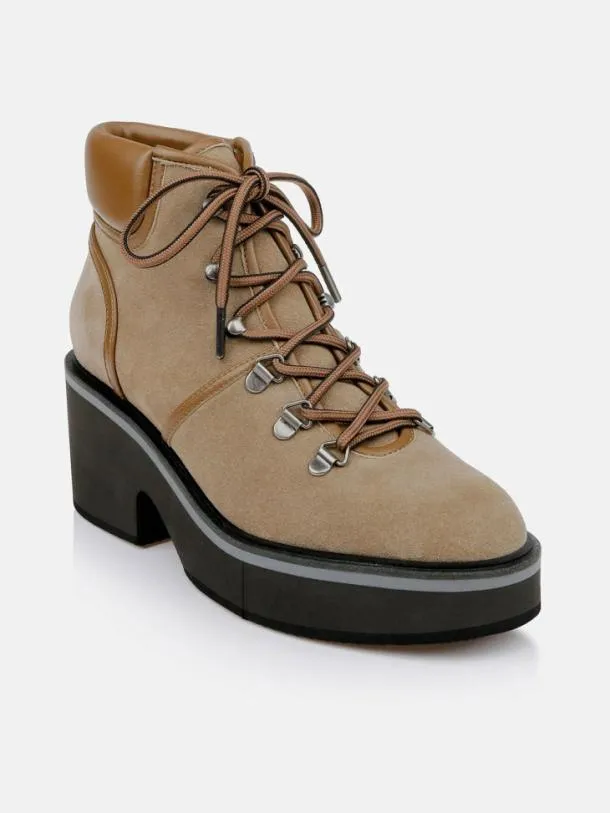 Women ATLAS Suede Gobi Clergerie Ankle Boots