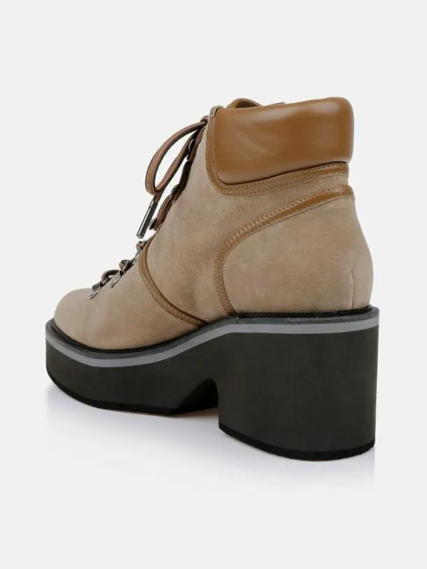 Women ATLAS Suede Gobi Clergerie Ankle Boots