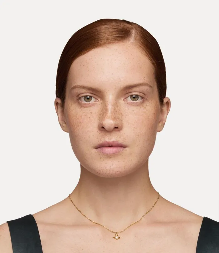 Women Balbina Pendant Necklace Goldcreampearl Vivienne Westwood Classic Styles Women Balbina Pendant Necklace Goldcreampearl Vivienne Westwood Classic Styles