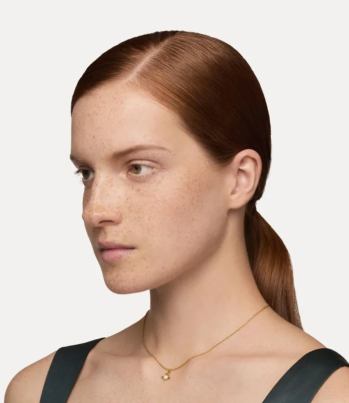 Women Balbina Pendant Necklace Goldcreampearl Vivienne Westwood Classic Styles Women Balbina Pendant Necklace Goldcreampearl Vivienne Westwood Classic Styles
