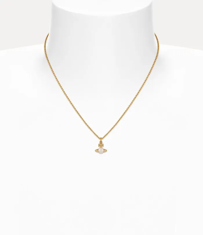 Women Balbina Pendant Necklace Goldcreampearl Vivienne Westwood Classic Styles Women Balbina Pendant Necklace Goldcreampearl Vivienne Westwood Classic Styles