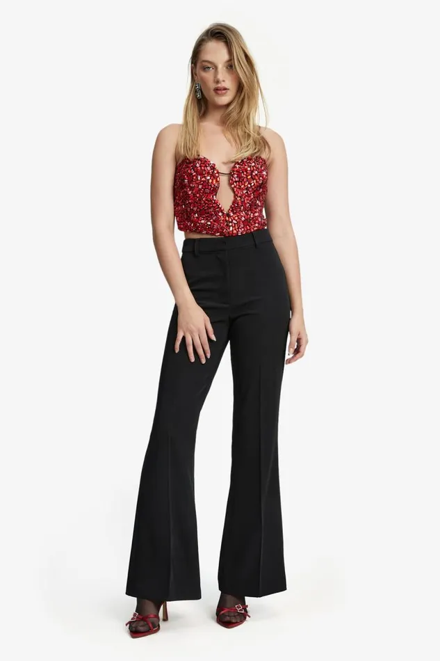 Women Bardot Corsets Eleni Beaded Bustier In Pink Multi Women Bardot Corsets Eleni Beaded Bustier In Pink Multi