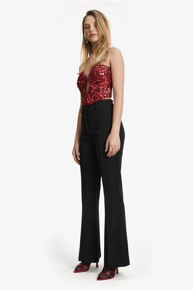Women Bardot Corsets Eleni Beaded Bustier In Pink Multi Women Bardot Corsets Eleni Beaded Bustier In Pink Multi