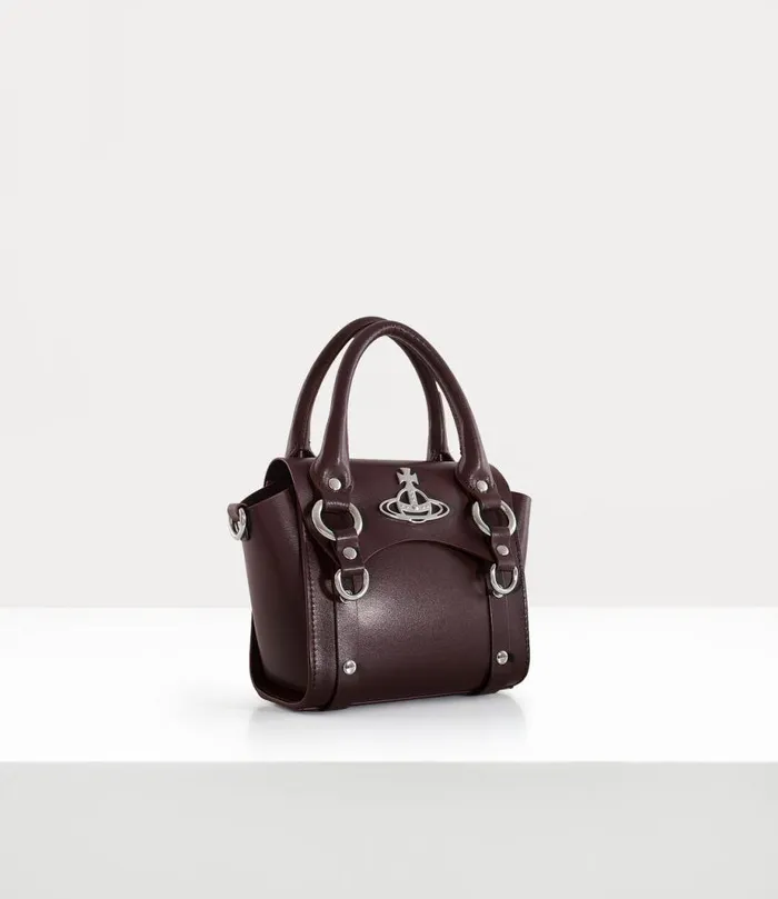 Women Betty Mini Handbag With Chain Brown Vivienne Westwood Handbags