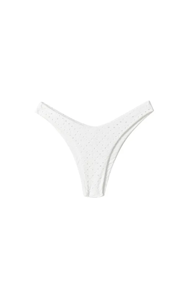 Women Bikinis Farm Rio Ruffles Laise Bikini Bottom