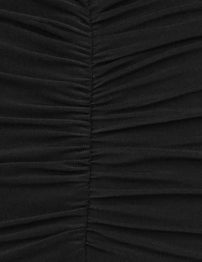 Women Bikinis Zimmermann Tallow Drape High Waist Pant Black