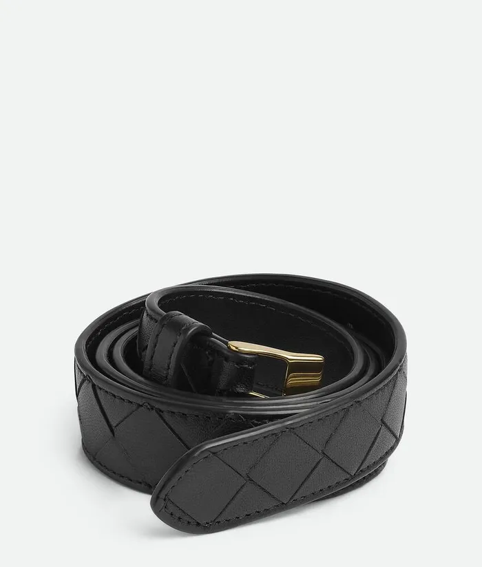 Women Bottega Veneta Belts Watch Belt Black