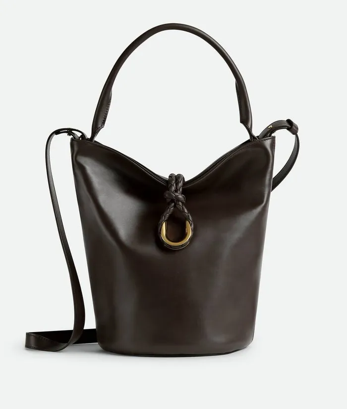 Women Bottega Veneta Crossbody Liberta Bucket Fondant