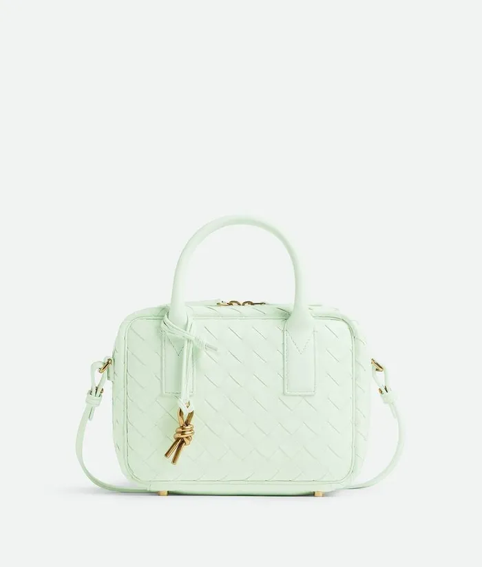 Women Bottega Veneta Crossbody Small Getaway Glacier