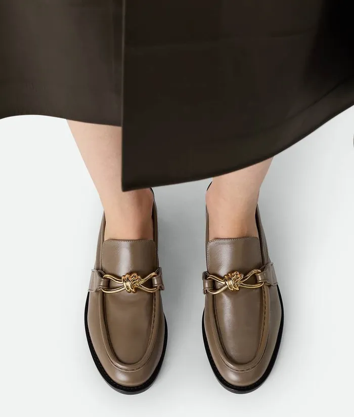 Women Bottega Veneta Flats Astaire Loafer Pinecone