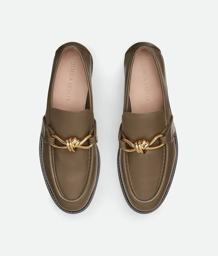Women Bottega Veneta Flats Astaire Loafer Pinecone