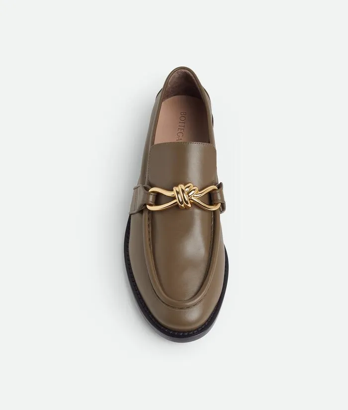 Women Bottega Veneta Flats Astaire Loafer Pinecone