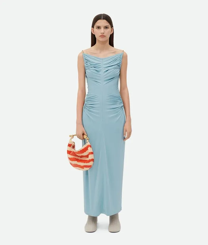 Women Bottega Veneta Handle Sardine Sea Saltorange
