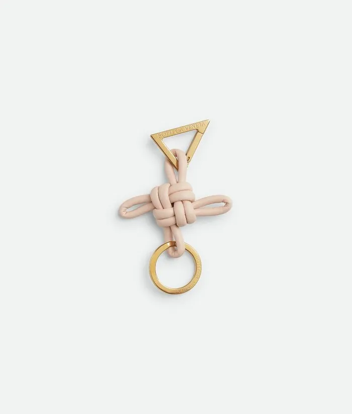 Women Bottega Veneta Key Rings Triangle Key Ring Cameo