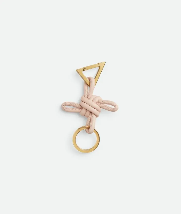 Women Bottega Veneta Key Rings Triangle Key Ring Cameo