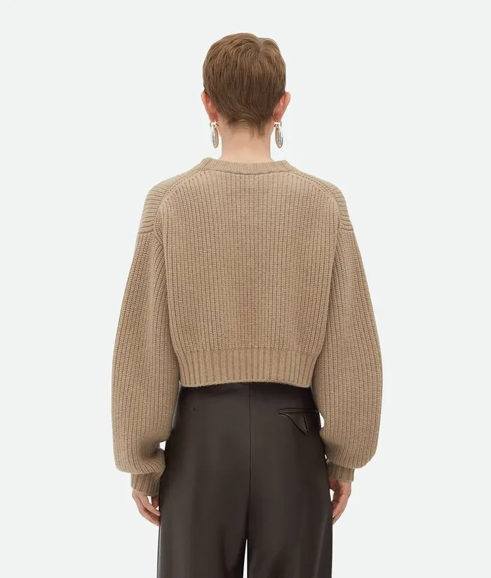 Women Bottega Veneta Knitwear Wool And Cashmere Jumper Desert