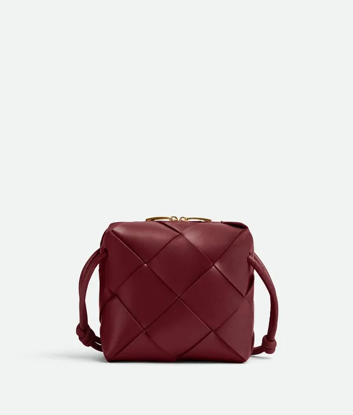 Women Bottega Veneta Mini Mini Cassette Camera Bag Bordeaux