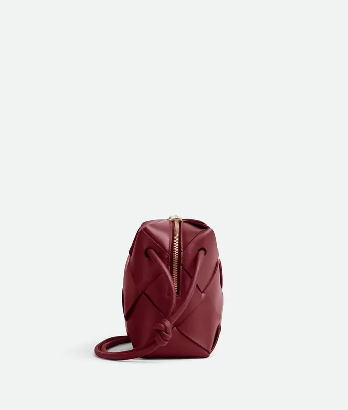 Women Bottega Veneta Mini Mini Cassette Camera Bag Bordeaux