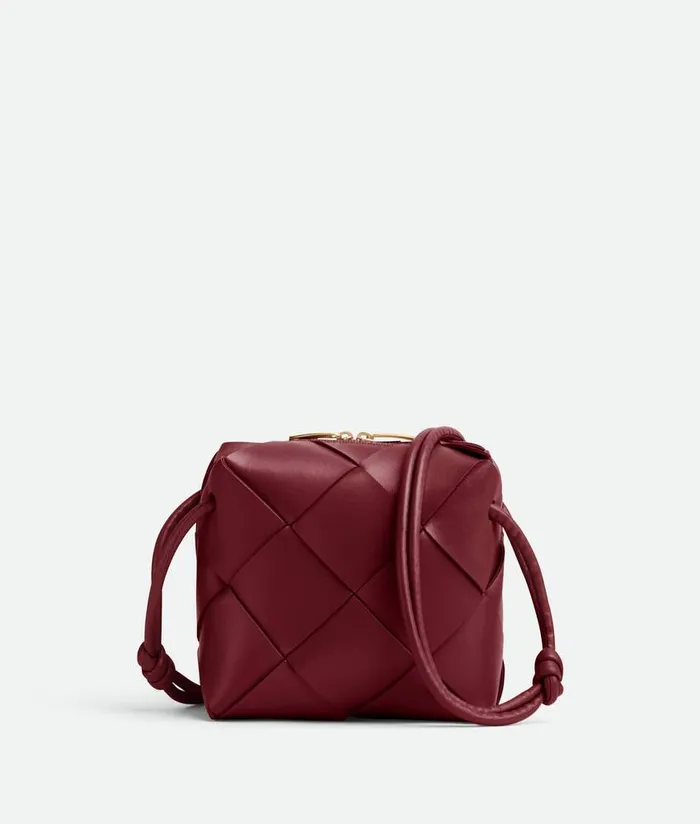 Women Bottega Veneta Mini Mini Cassette Camera Bag Bordeaux