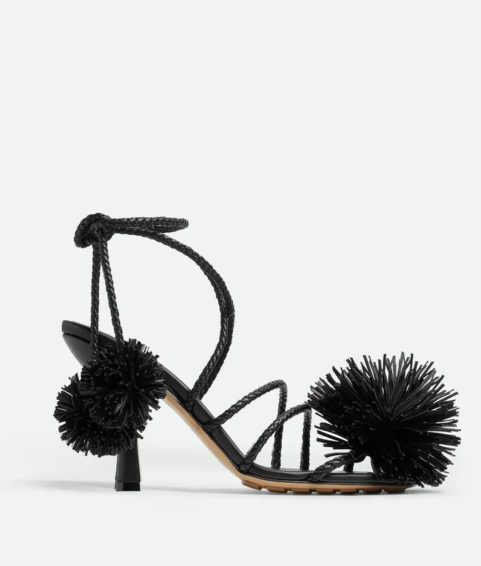 Women Bottega Veneta Sandals Adam Sandal Black