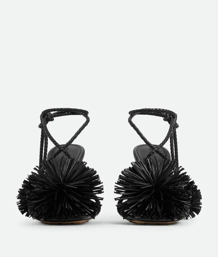 Women Bottega Veneta Sandals Adam Sandal Black