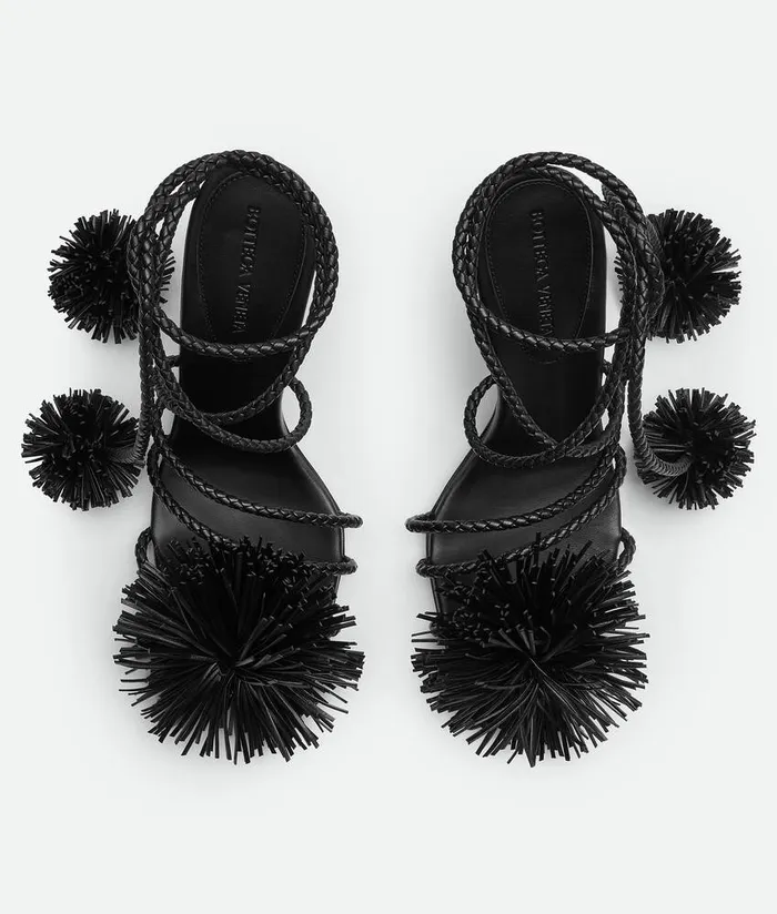 Women Bottega Veneta Sandals Adam Sandal Black