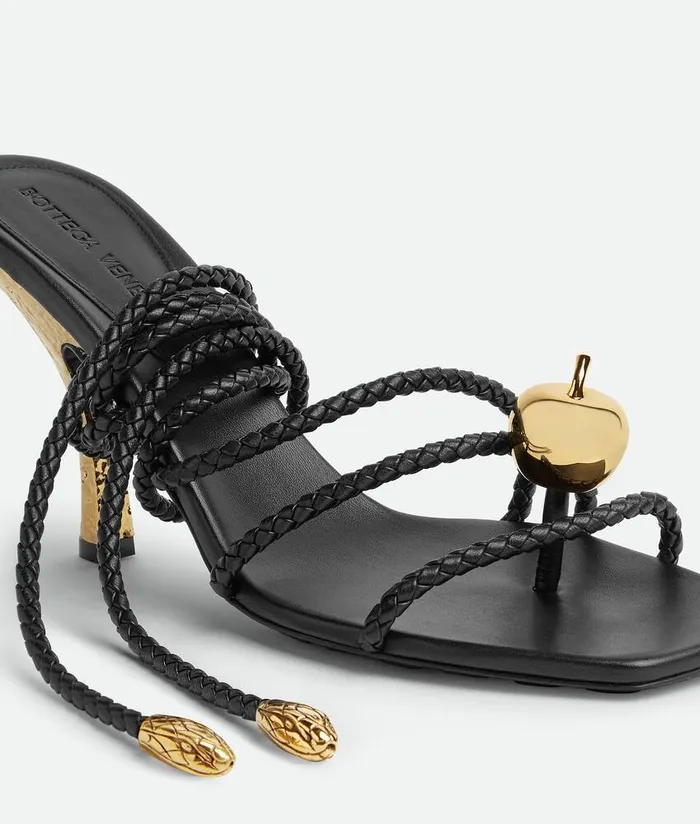 Women Bottega Veneta Sandals Adam Sandal Black