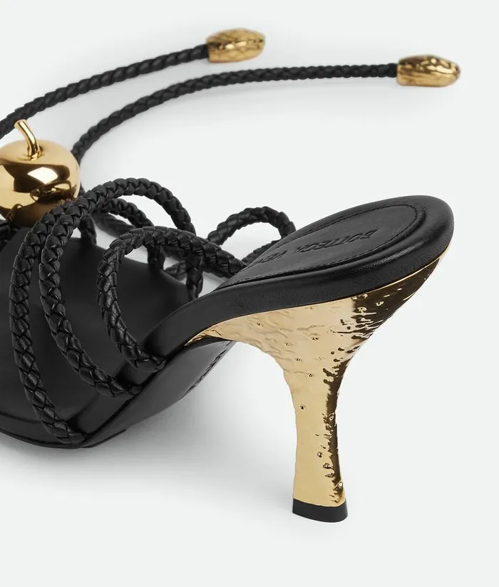 Women Bottega Veneta Sandals Adam Sandal Black