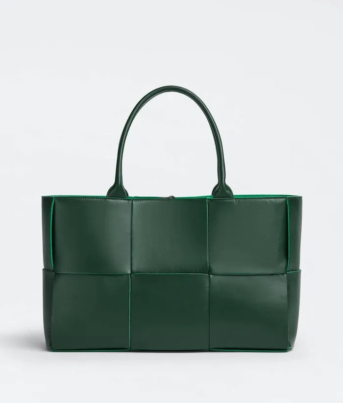 Women Bottega Veneta Shopper Arco Tote Raintreeparakeet