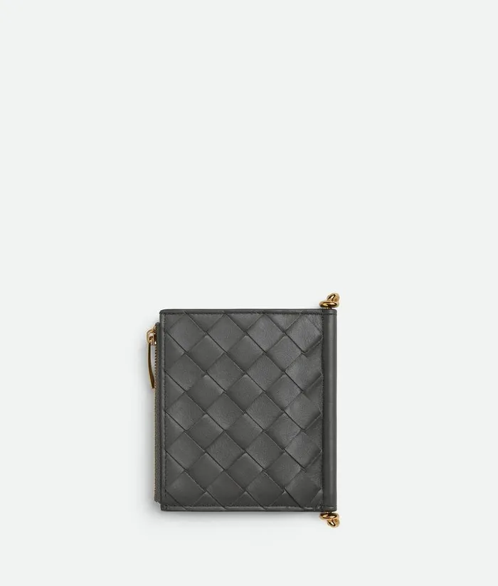 Women Bottega Veneta Small Wallets Solstice Small BiFold Wallet Lapilli