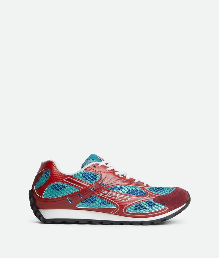 Women Bottega Veneta Sneakers Orbit Sneaker Turquoisecherry
