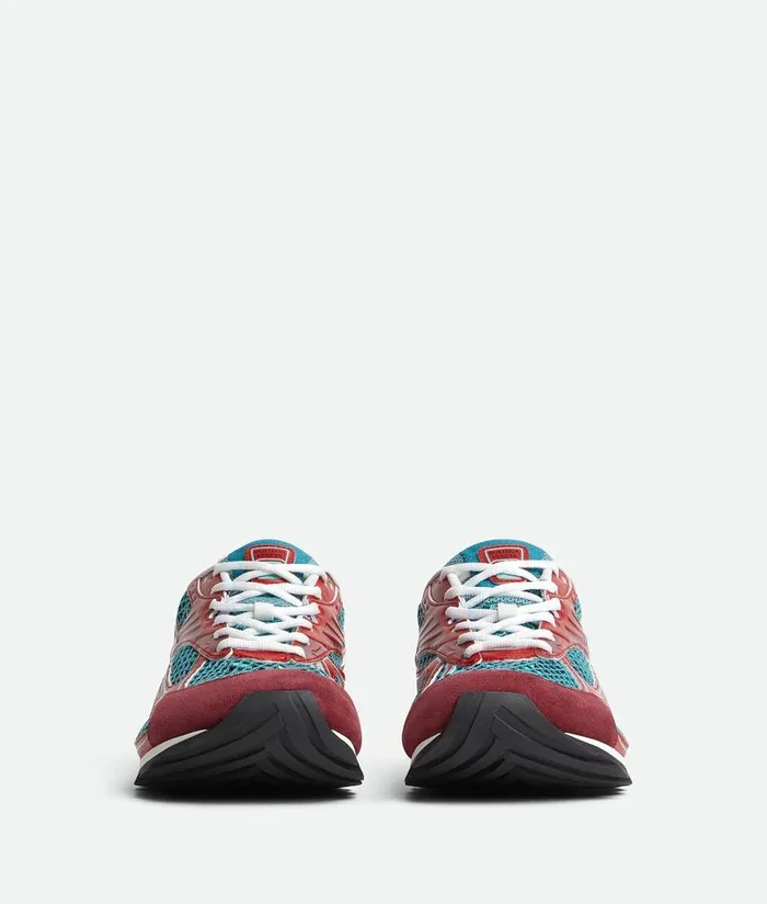 Women Bottega Veneta Sneakers Orbit Sneaker Turquoisecherry