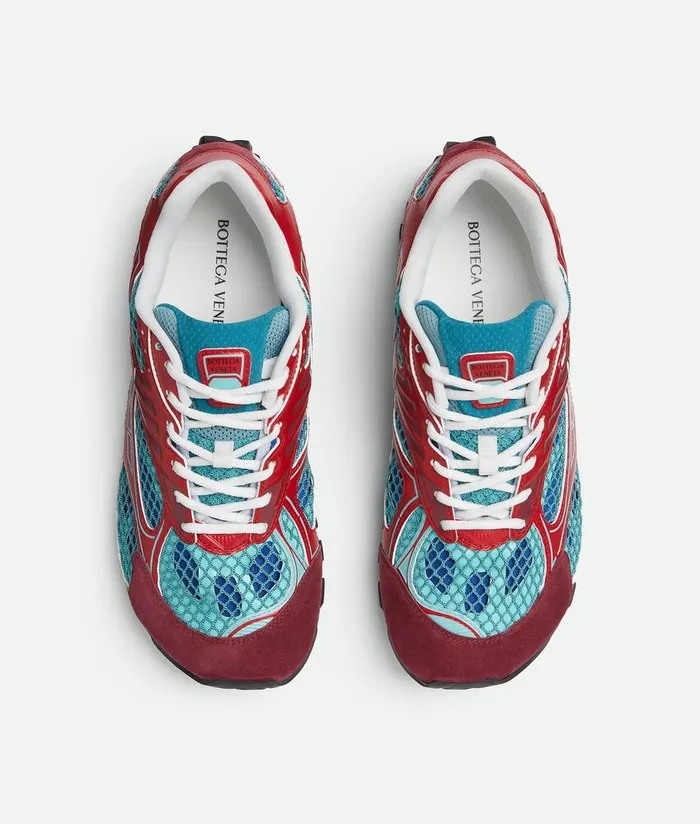 Women Bottega Veneta Sneakers Orbit Sneaker Turquoisecherry