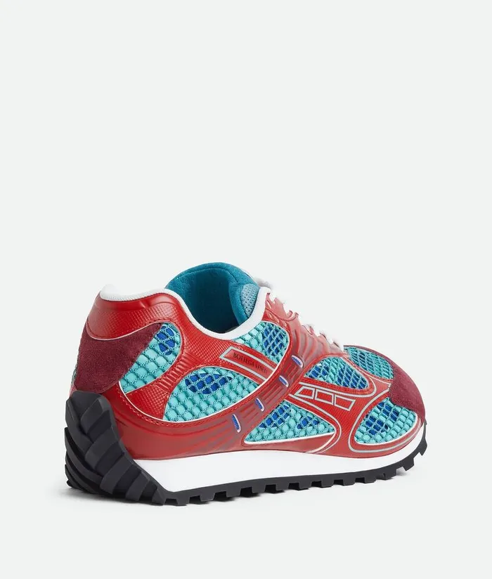 Women Bottega Veneta Sneakers Orbit Sneaker Turquoisecherry