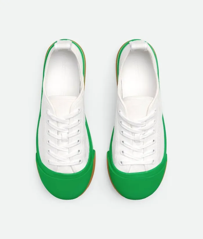 Women Bottega Veneta Sneakers Vulcan Sneaker Optic White Parakeet
