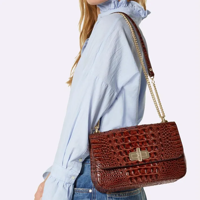 Women Brahmin Crossbodies Rosalie Matcha Green Women Brahmin Crossbodies Rosalie Matcha Green