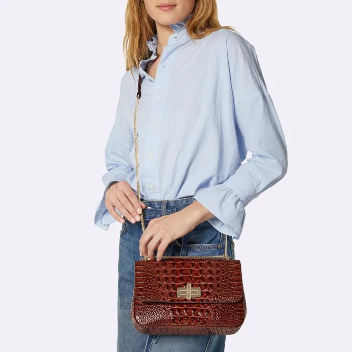 Women Brahmin Crossbodies Rosalie Matcha Green Women Brahmin Crossbodies Rosalie Matcha Green