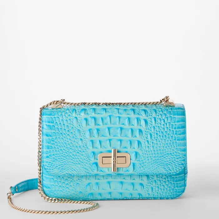 Women Brahmin Crossbodies Rosalie Tropic Blue Melbourne