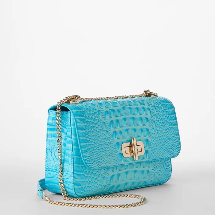 Women Brahmin Crossbodies Rosalie Tropic Blue Melbourne Women Brahmin Crossbodies Rosalie Tropic Blue Melbourne