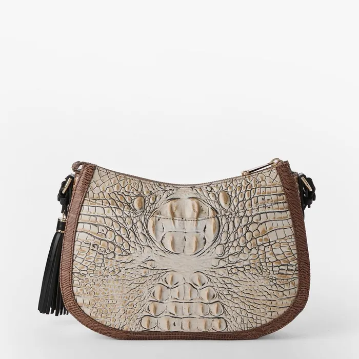 Women Brahmin Crossbodies Shayna Timeless Taupe Skien