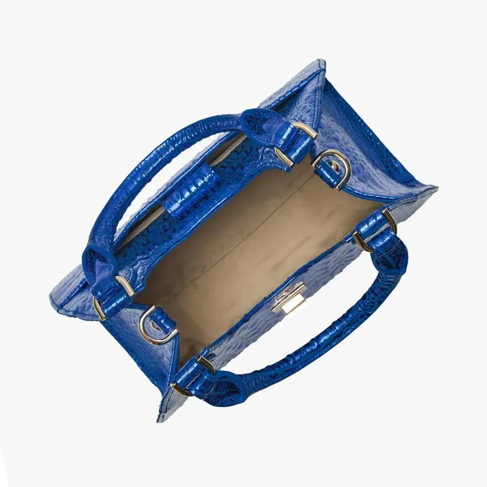 Women Brahmin Satchels Adrian Cobalt Potion