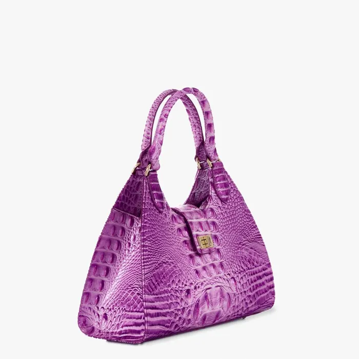 Women Brahmin Satchels Adrian Lilac Essence Women Brahmin Satchels Adrian Lilac Essence