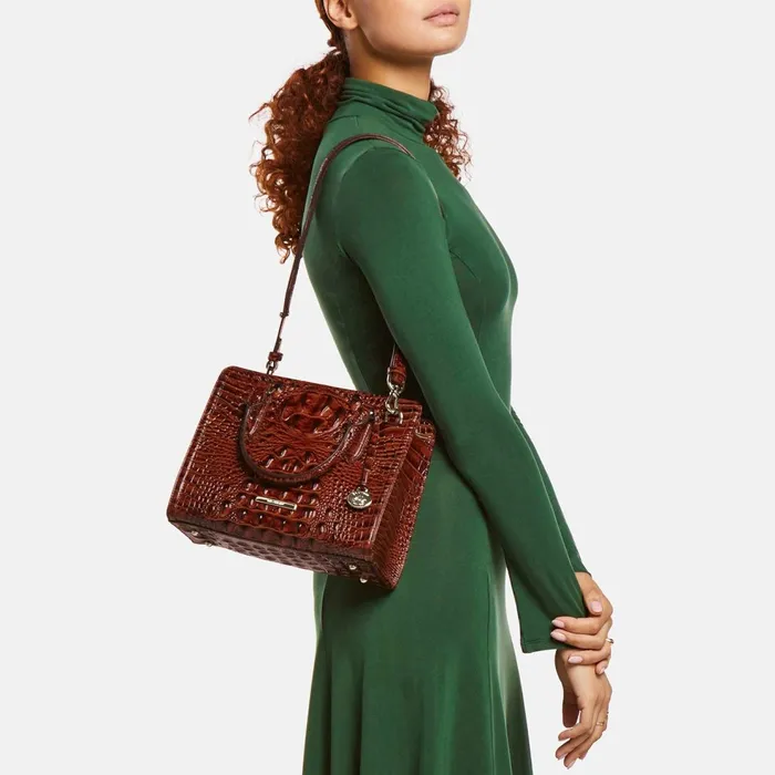 Women Brahmin Satchels Cami Onyx Sarastro Women Brahmin Satchels Cami Onyx Sarastro
