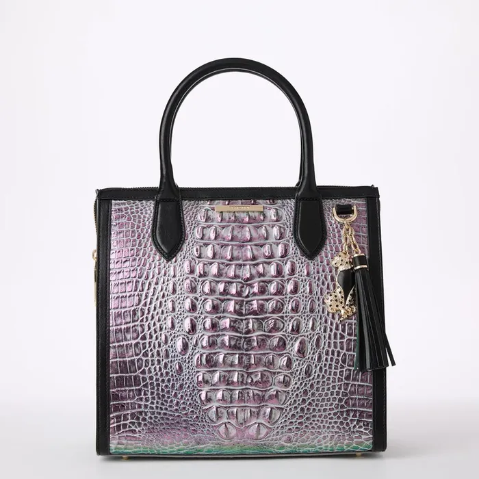 Women Brahmin Satchels Caroline Dusk Gleaming