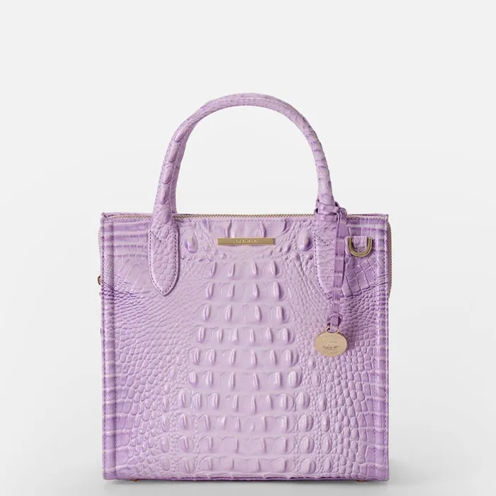 Women Brahmin Satchels Small Caroline Gentle Lavender Melbourne