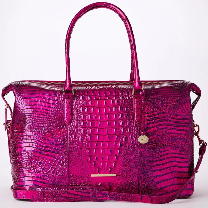Women Brahmin Travel Duxbury Weekender Voltage Violet Women Brahmin Travel Duxbury Weekender Voltage Violet