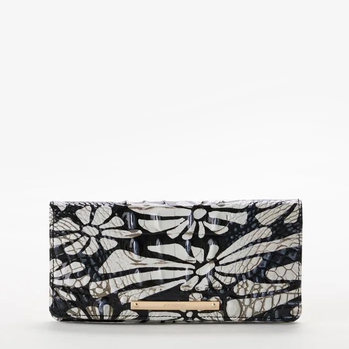 Women Brahmin Wallets and Wristlets Ady Wallet Daisy Batik
